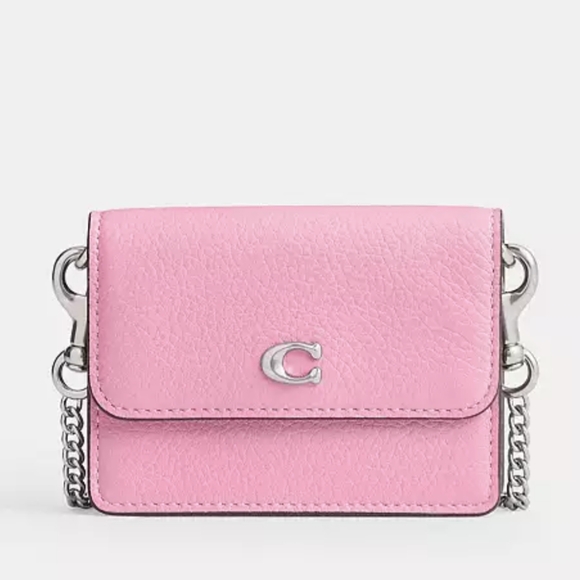 Coach Essential Half Flap Card Case🩷🩷🩷🩷 - Picture 1 of 10
